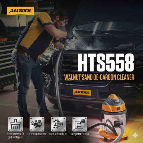 AUTOOL HTS558 Καθαριστικό Βαλβίδων Καρυδιάς 1200W