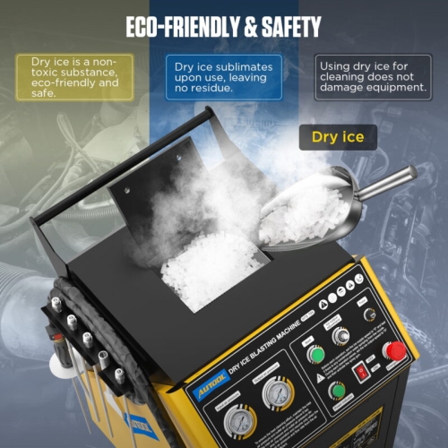 AUTOOL HTS709 Μηχανή αμμοβολής ξηρού πάγου