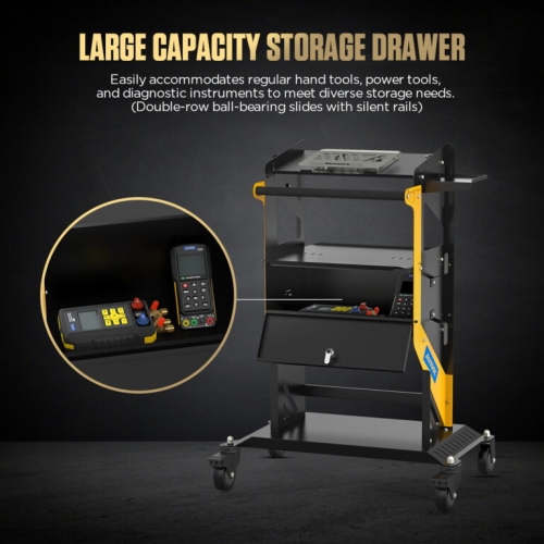 AUTOOL T23 Καρότσι Μεταφοράς με Τροχούς και Λαβή