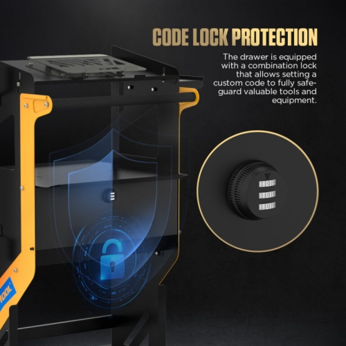 AUTOOL T23 Καρότσι Μεταφοράς με Τροχούς και Λαβή